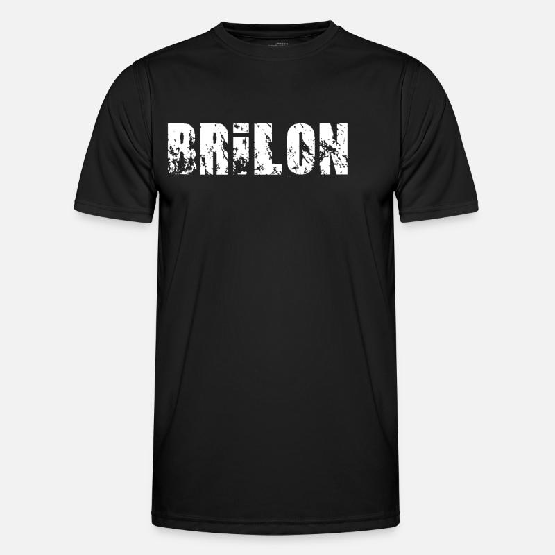 Brilon - Männer Funktions-T-Shirt - Schwarz