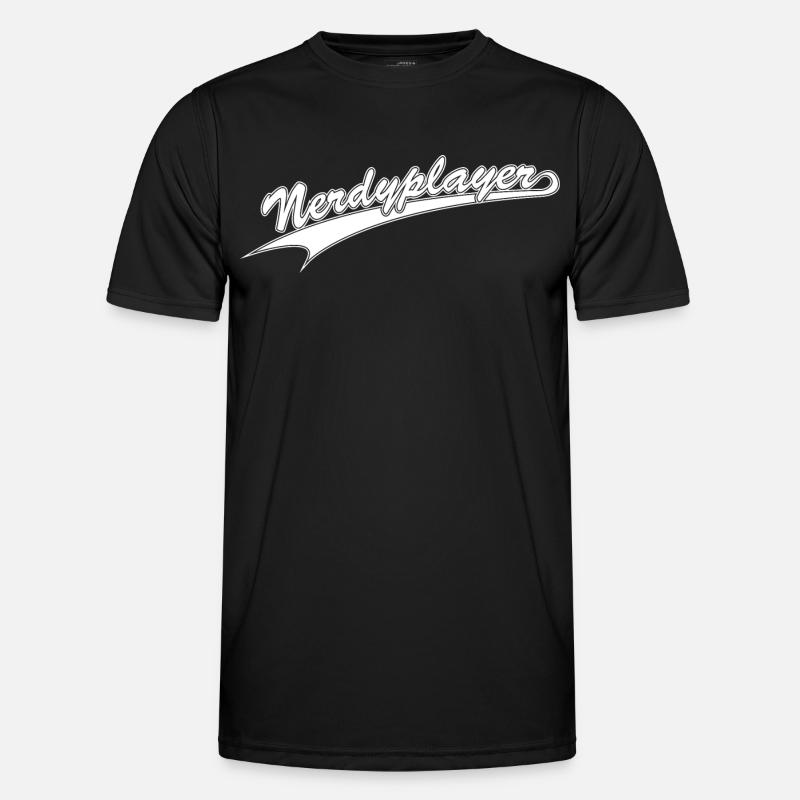 NERDY forever - Nerdyplayer - Men's Functional T-Shirt - black