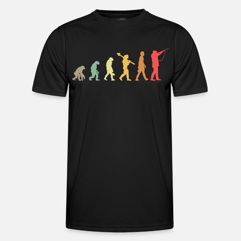 Evolution Hunting Jagd Jäger Männer Funktions-T-Shirt