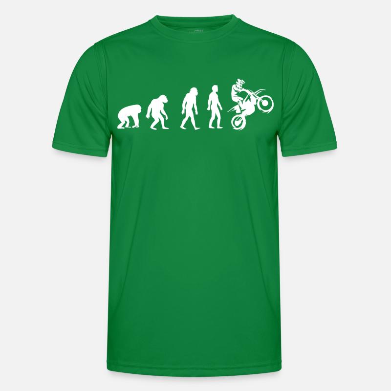 Évolution vers le moto rider T-shirt sport Homme