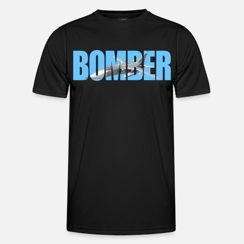 Bomber Su-24 - Men's Functional T-Shirt - black