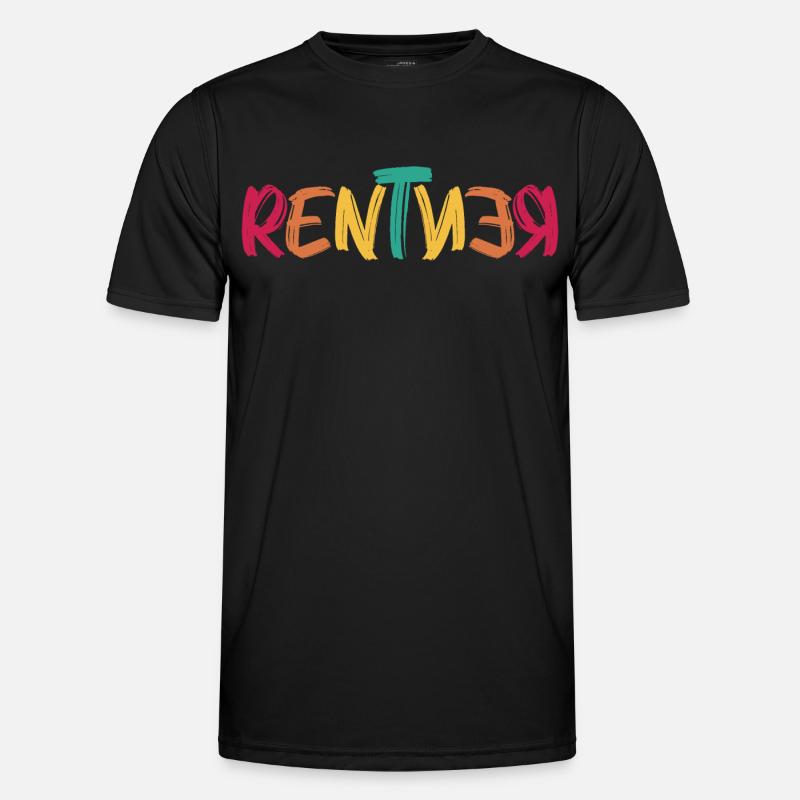 Rentner Männer Funktions-T-Shirt