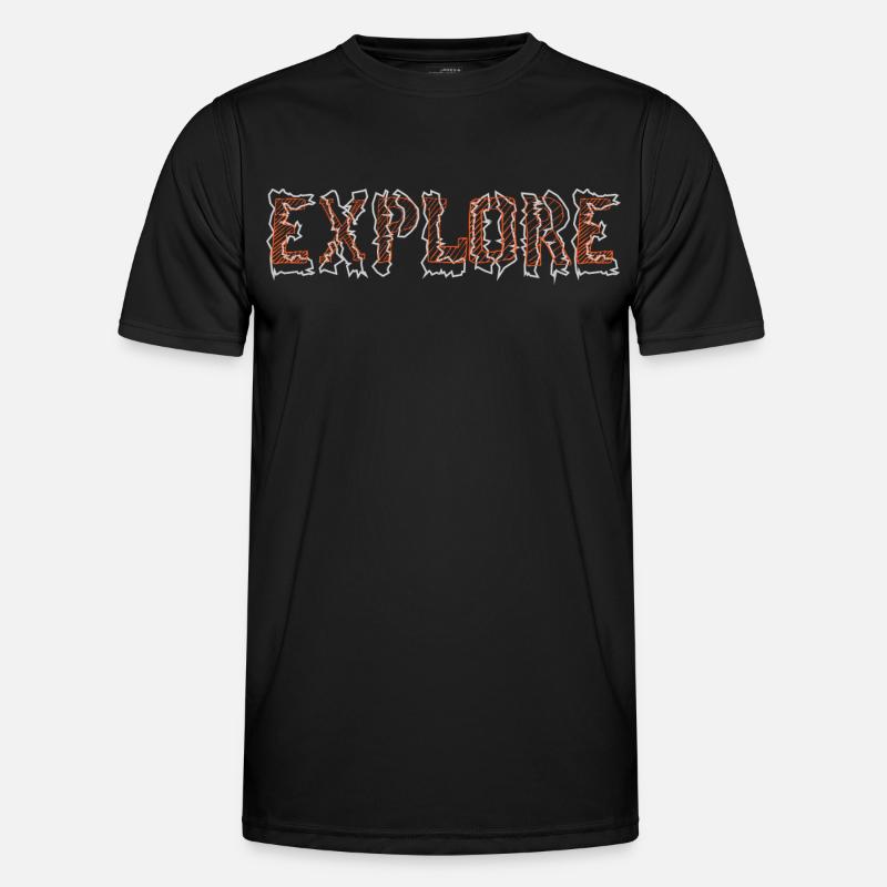 explore - Men's Functional T-Shirt - black