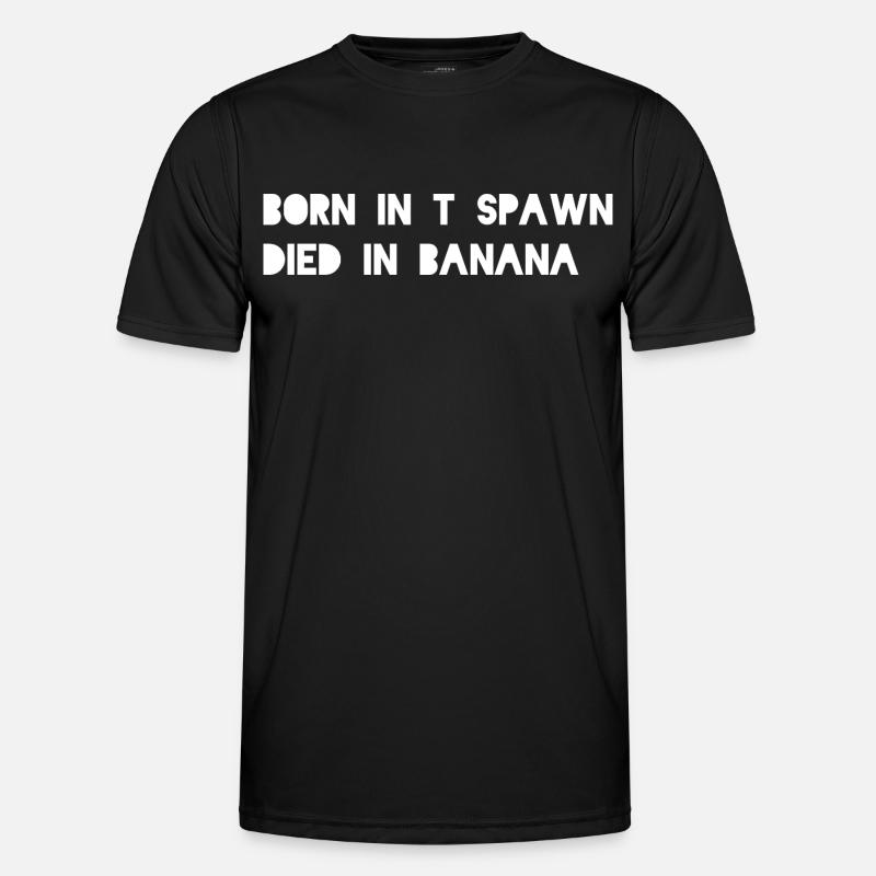 CS2_Born_in_T_Spawn - Männer Funktions-T-Shirt - Schwarz