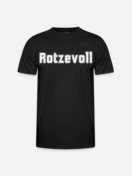Rotzevoll Mallorca Malle saufen Party - Men's Functional T-Shirt - black