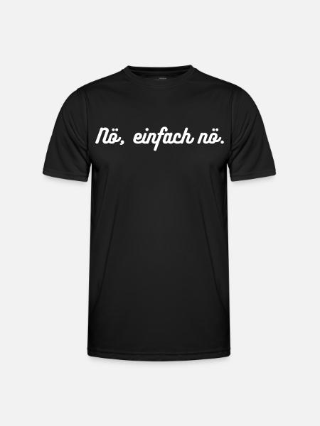 Heimatliebe Nord - Männer Funktions-T-Shirt - Schwarz