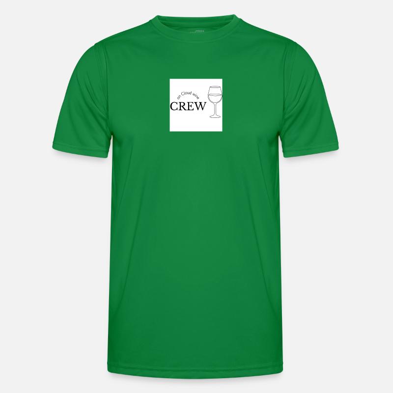 Crew_on_Cloud_Wine T-shirt sport Homme