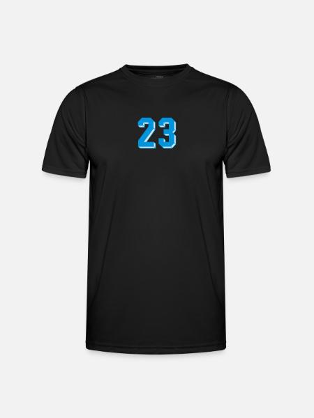dreiundzwanzig - T-shirt sport Homme - noir