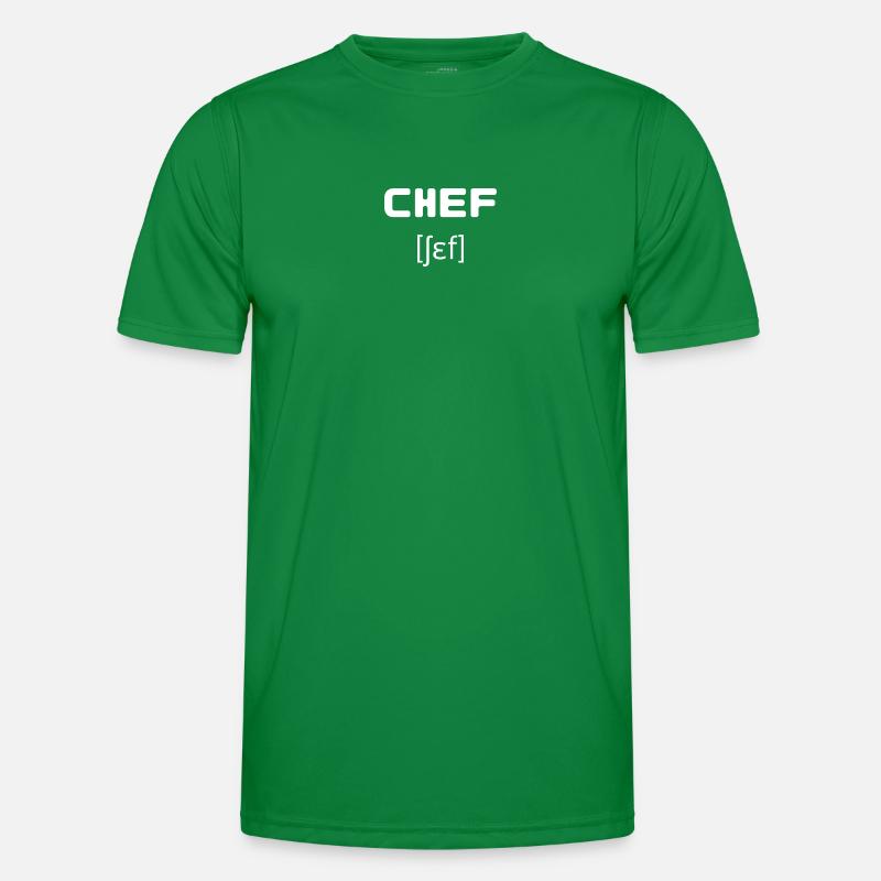 Chef - Chef - Chef - Chef - Hobby Chef Men's Functional T-Shirt