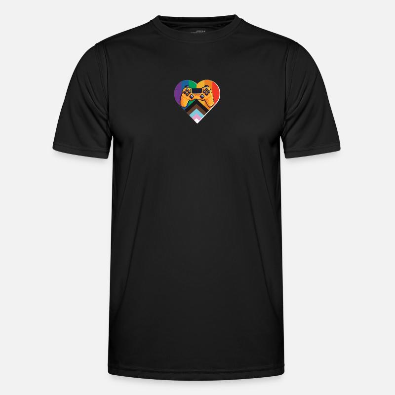 Pride Gaming Controller - Men's Functional T-Shirt - black