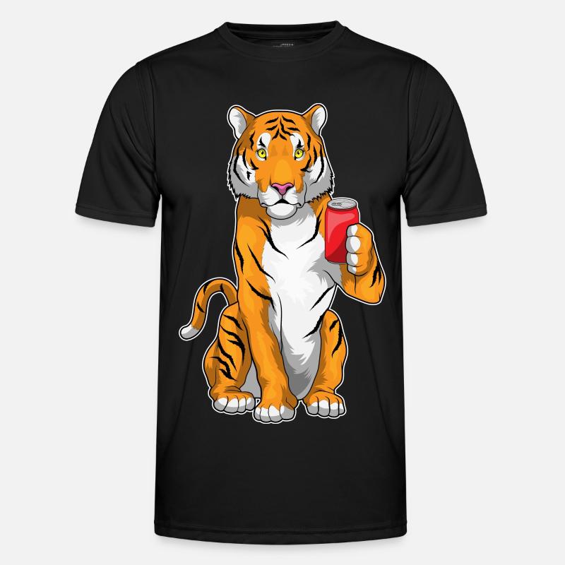 Tiger Lemonade - Men's Functional T-Shirt - black
