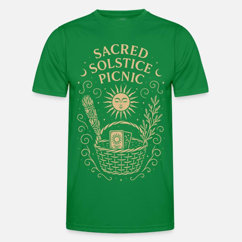 Litha Picnic - Solstice sacré Solstice d’été T-shirt sport Homme
