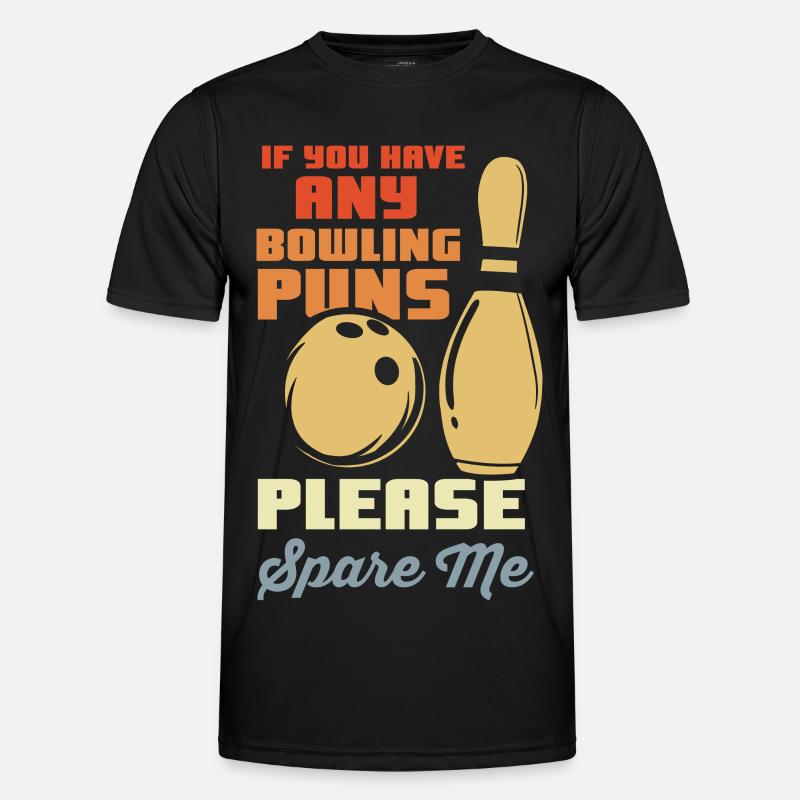 Bowler Witz Männer Funktions-T-Shirt