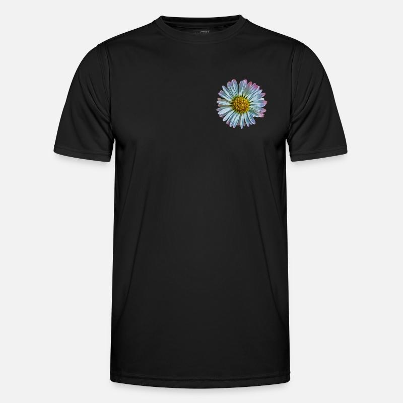 Gänseblümchen Männer Funktions-T-Shirt