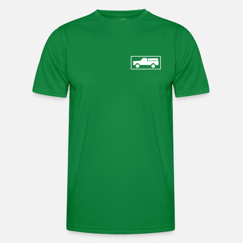 Silhouette du micro dans le cadre T-shirt sport Homme