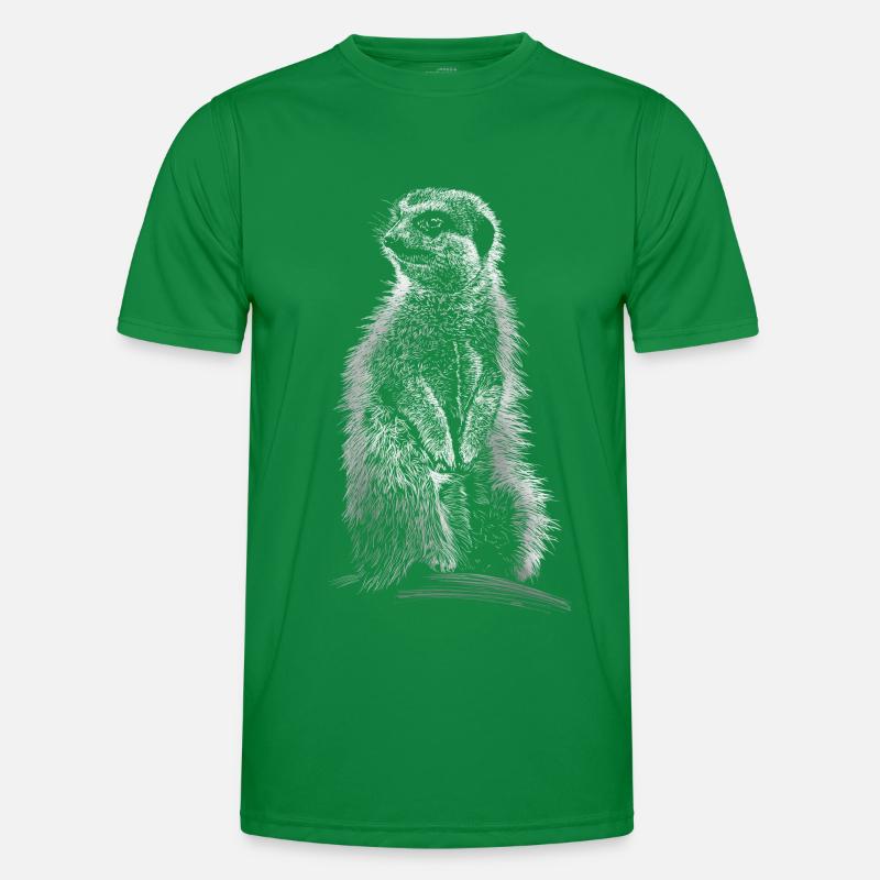 suricates T-shirt sport Homme