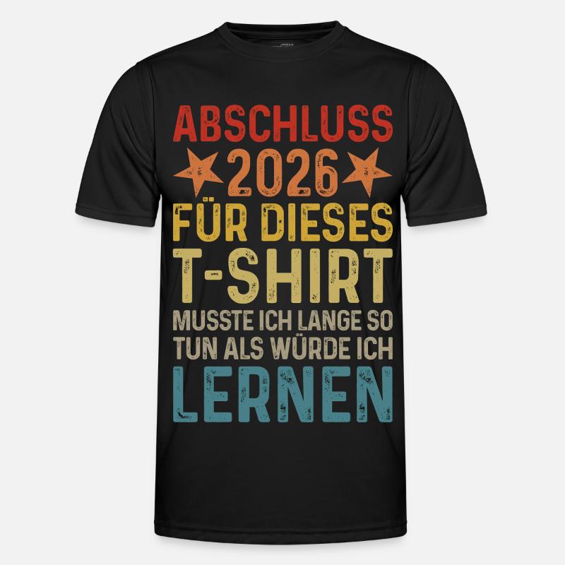 Abschluss 2026 Männer Funktions-T-Shirt