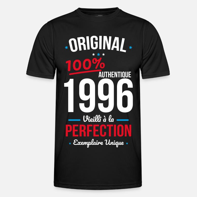 1996 – Original – Unique copy - Men's Functional T-Shirt - black