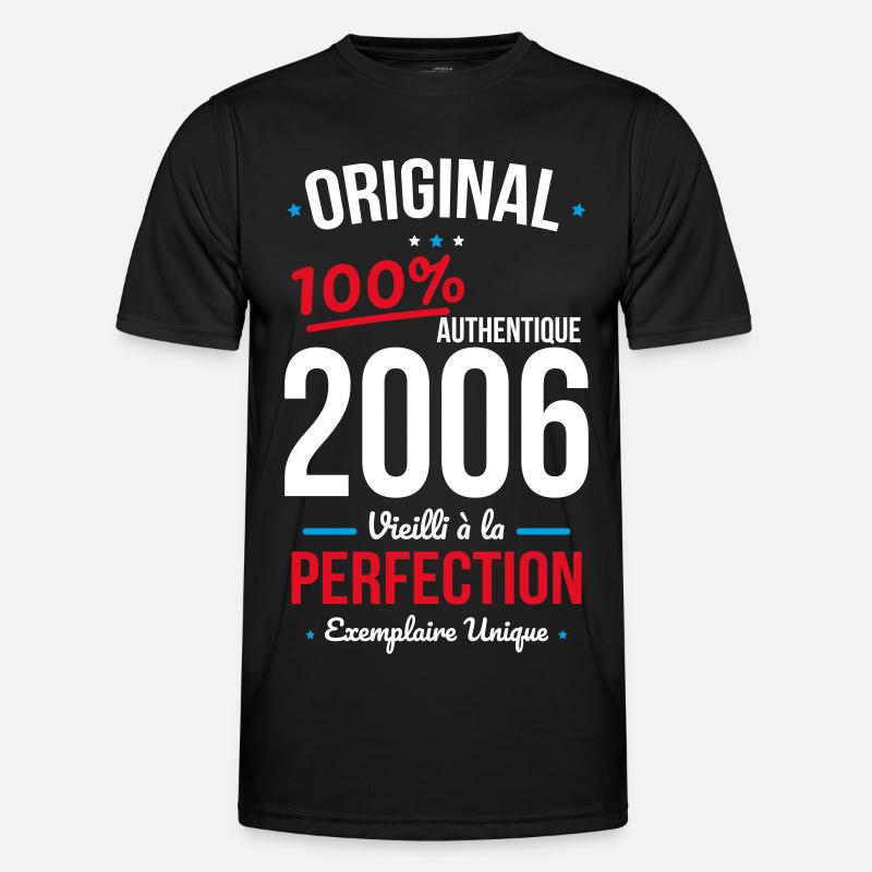 2006 – Original – Unique copy - Men's Functional T-Shirt - black