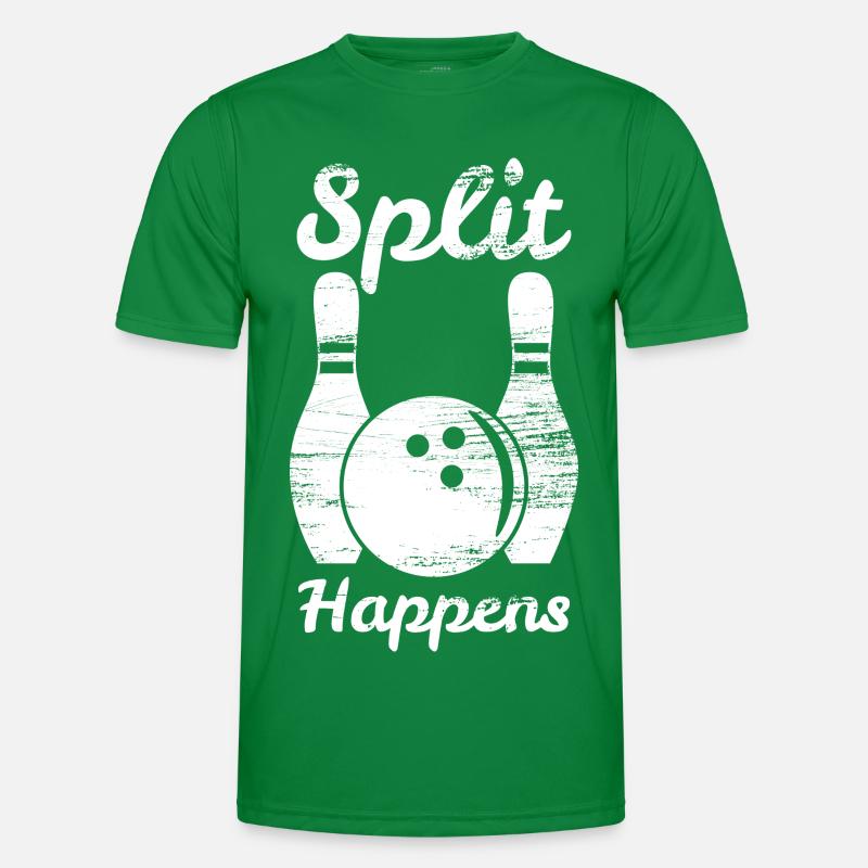 Bowling Split Men's Functional T-Shirt
