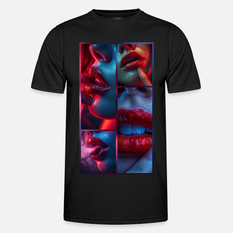 Neon-Verführung Männer Funktions-T-Shirt