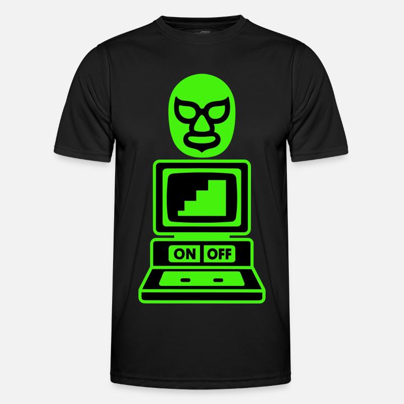 Computer Cult Männer Funktions-T-Shirt