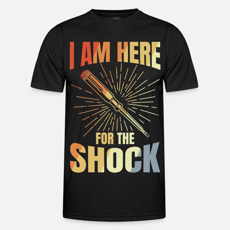 Electrical Engineer Saying - Men's Functional T-Shirt - black