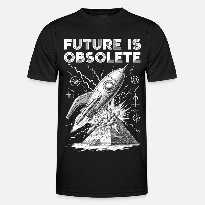 Vision d’avenir Conception de l’espace - T-shirt sport Homme - noir