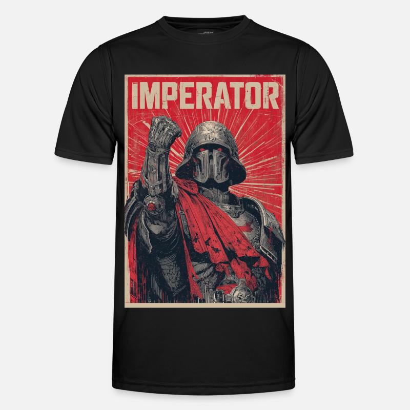 Emperor Warrior Poster - Men's Functional T-Shirt - black