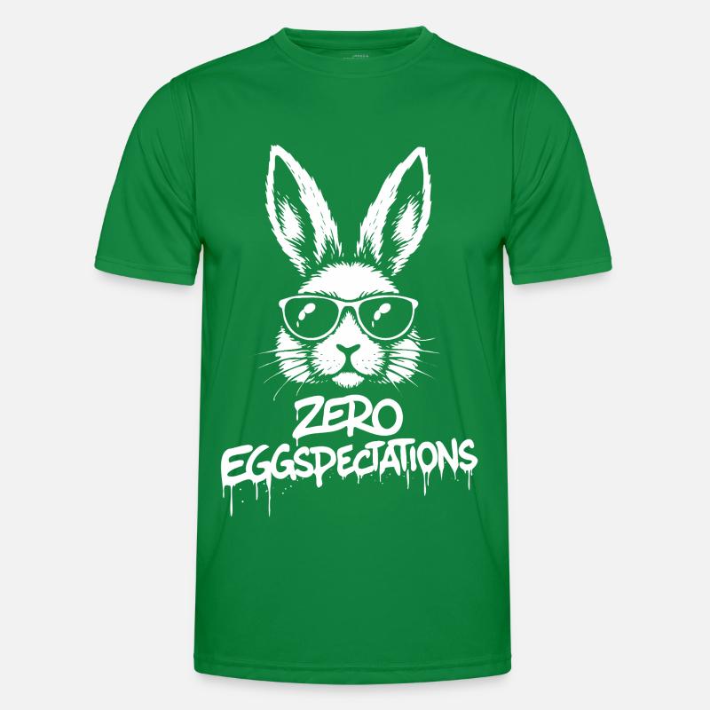 Zero Eggspectations Männer Funktions-T-Shirt
