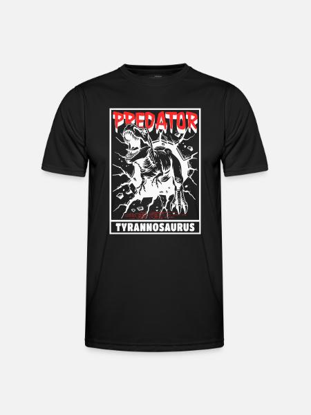 Predator - Tyrannosaurus - Men's Functional T-Shirt - black