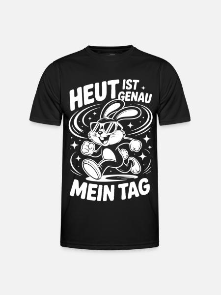 Today is exactly my day - Men's Functional T-Shirt - black