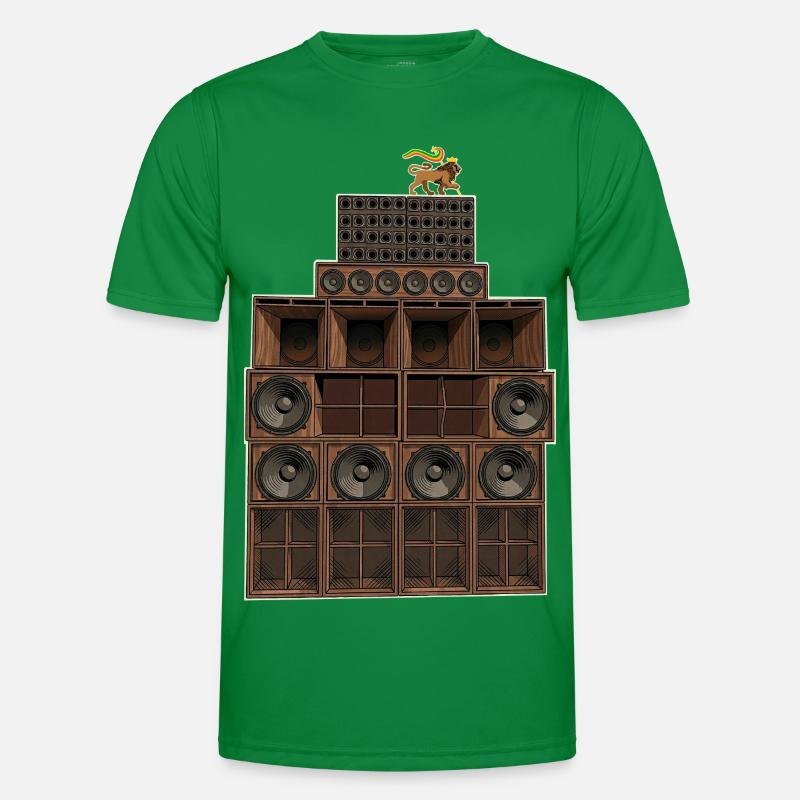 Reggae sound system Men's Functional T-Shirt