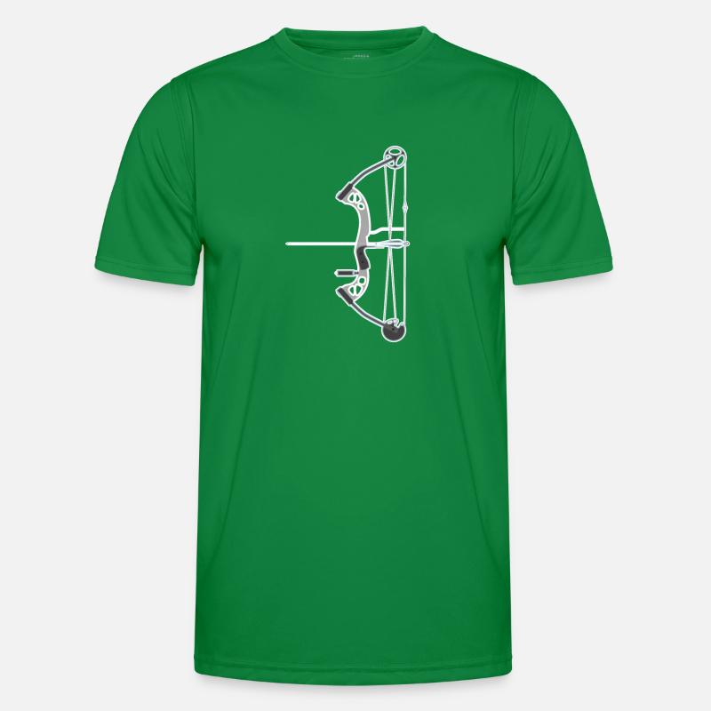 Archery Compound Bow Men's Functional T-Shirt