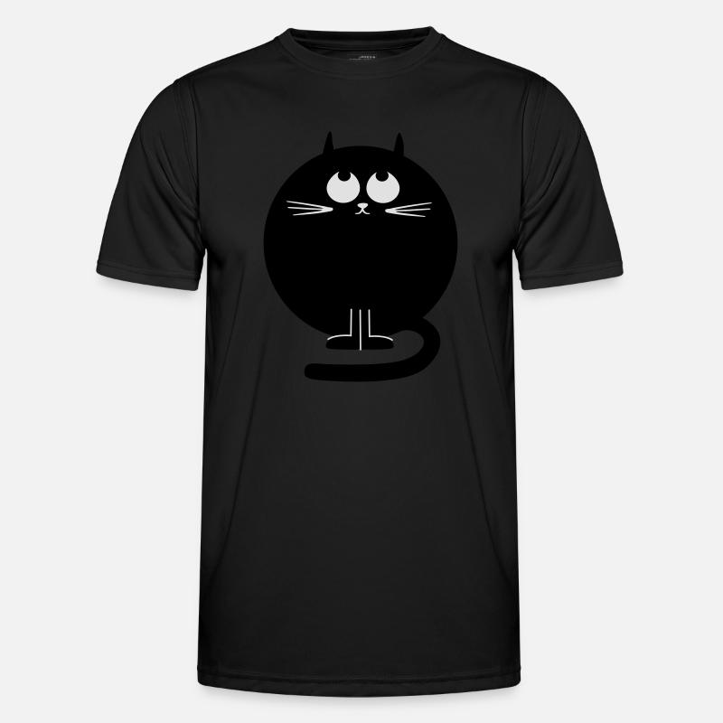 katze Männer Funktions-T-Shirt