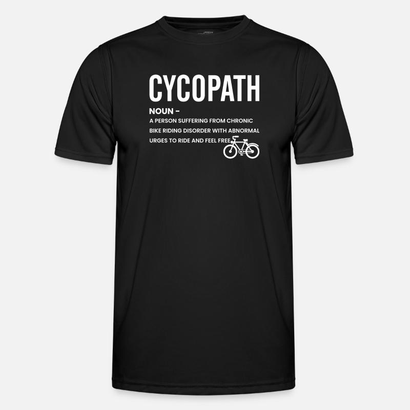 Cycle Path Emblem Tee - Men's Functional T-Shirt - black