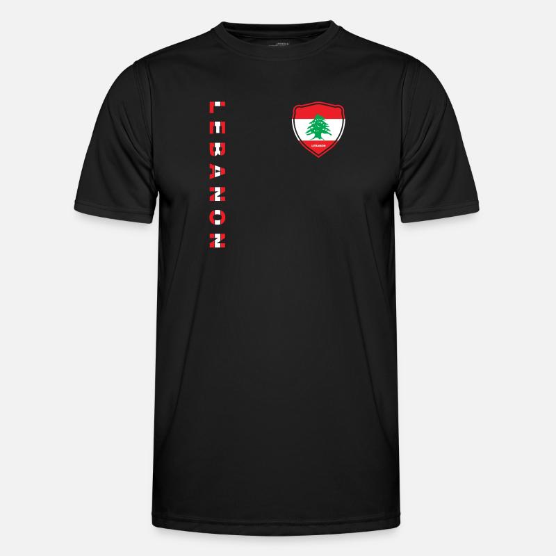 Libanon Beirut Libanese Libanesin Libanesisch LBN Männer Funktions-T-Shirt