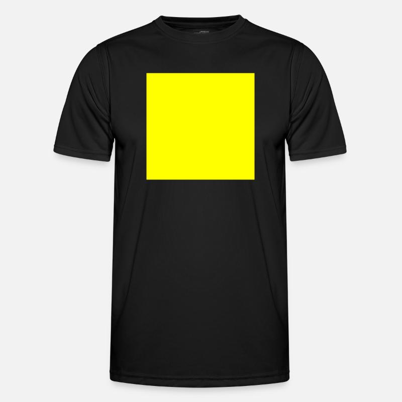 Yellow Background Texture Template Personalize Men's Functional T-Shirt