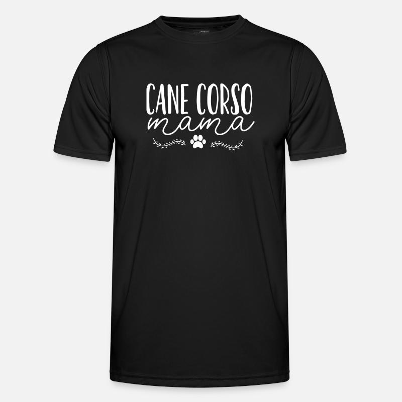 Cane Corso - Männer Funktions-T-Shirt - Schwarz