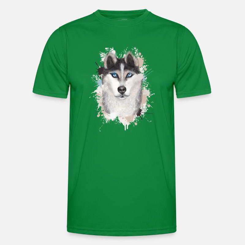 Wolf T-shirt sport Homme