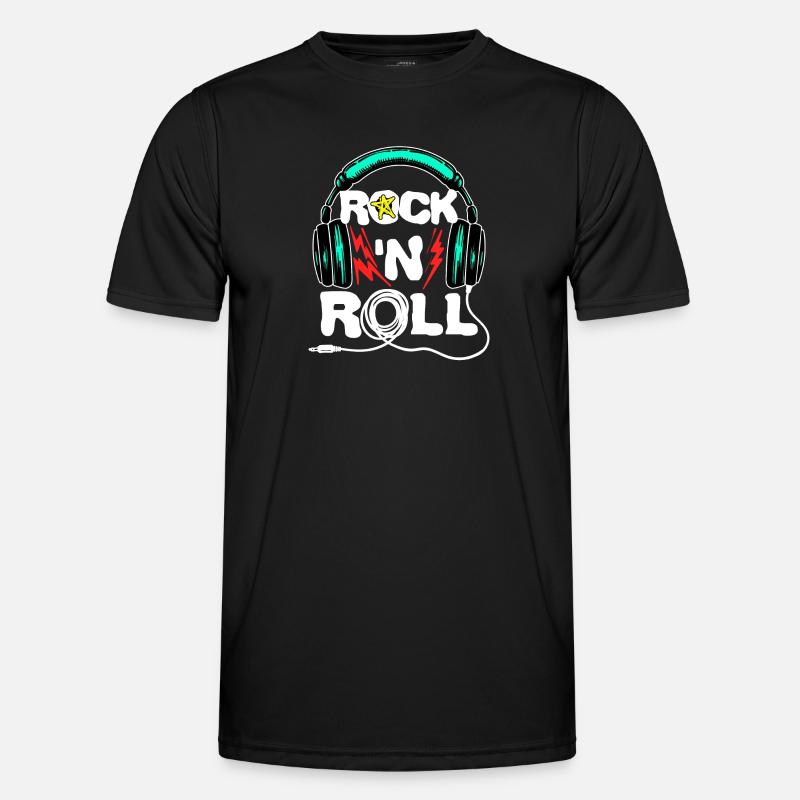 Cool Headset Funny Saying - Men's Functional T-Shirt - black