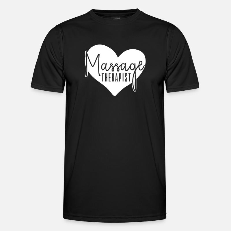 Massagetherapeut Massagetherapie - Männer Funktions-T-Shirt - Schwarz