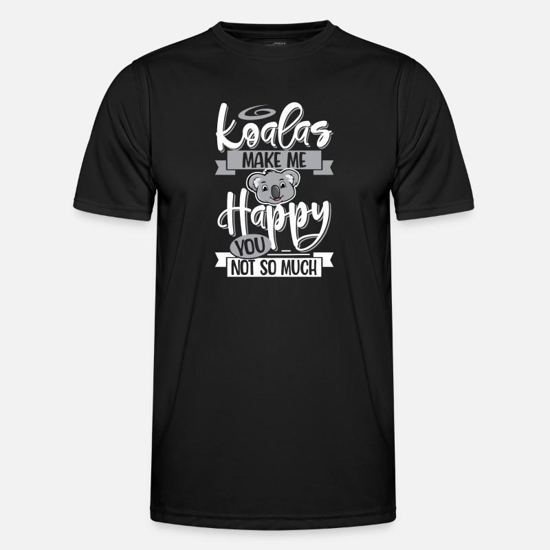 koala - Men's Functional T-Shirt - black