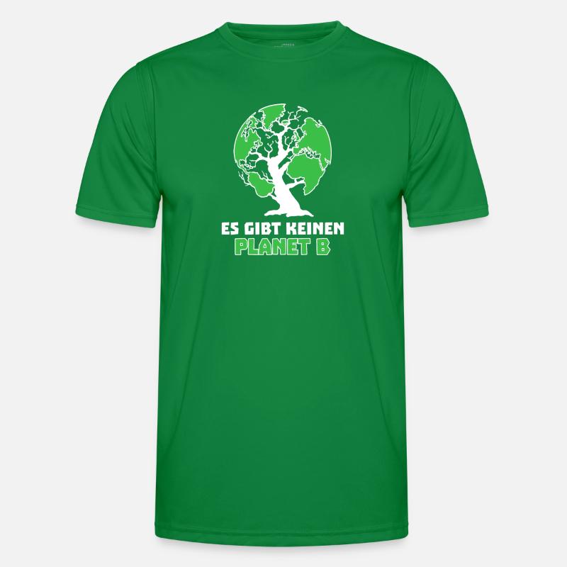 Baum Mutter Erde Planet Umwelt Statement Männer Funktions-T-Shirt