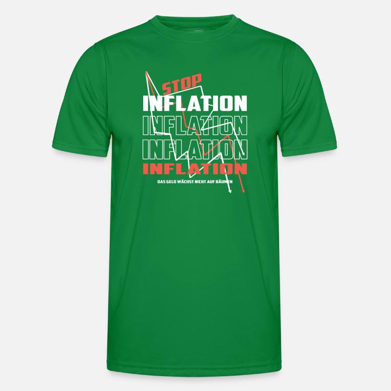 Stop Inflation Men's Functional T-Shirt