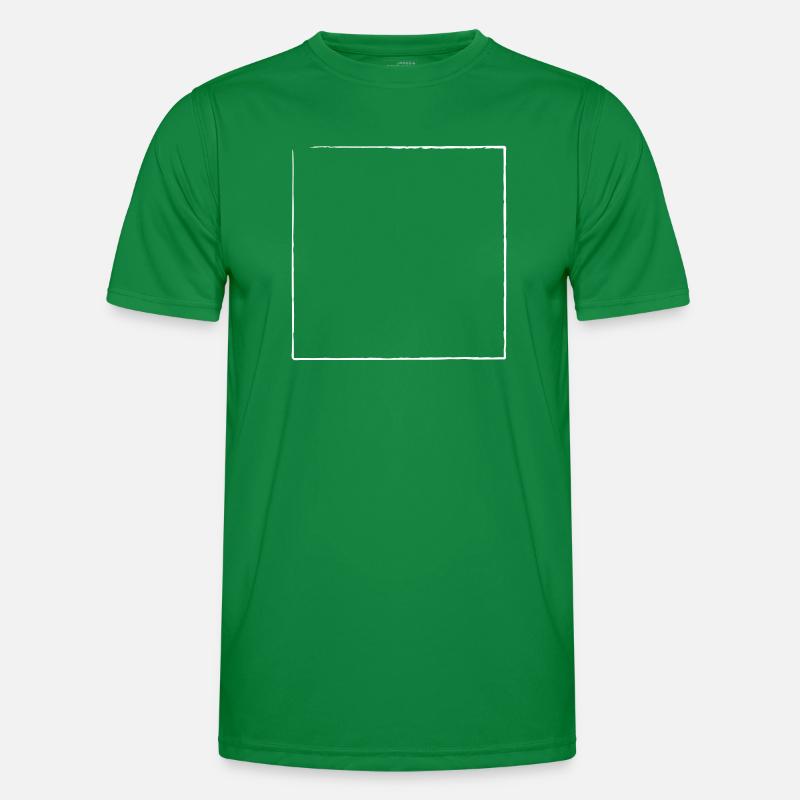 Brosse de cadre effilochée | Graphique vectoriel T-shirt sport Homme