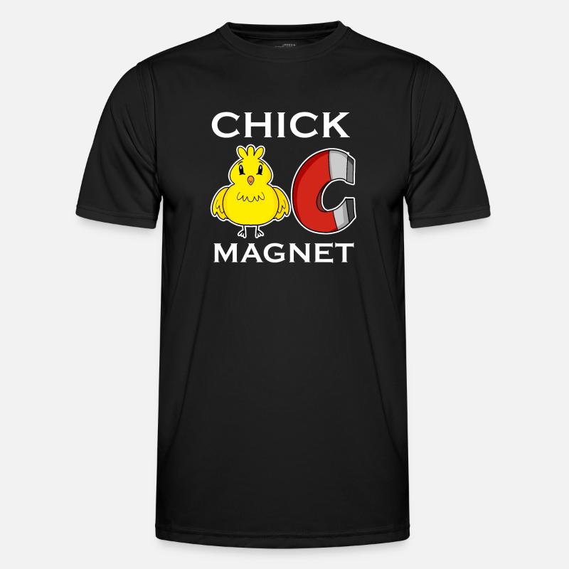 Chick Magnet - Men's Functional T-Shirt - black