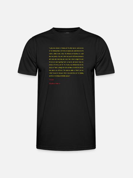Aristotle Metaphysics Book ten - Men's Functional T-Shirt - black