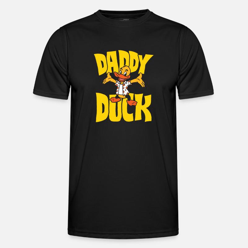 Daddy Duck Männer Funktions-T-Shirt