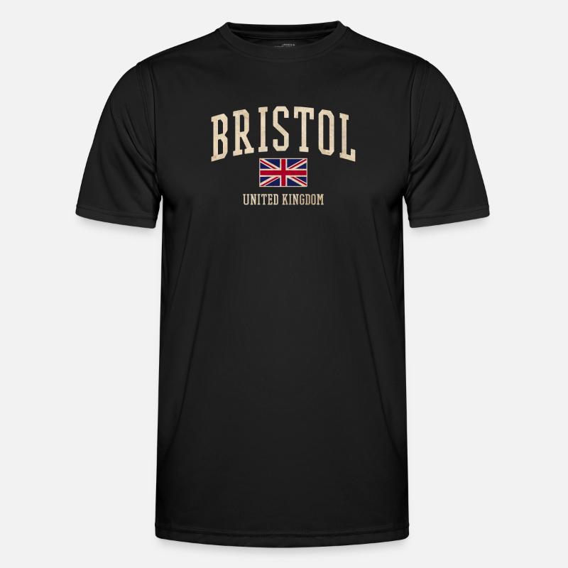 Bristol Uk Männer Funktions-T-Shirt